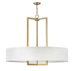 Hampton LED Chandelier in Brushed Bronze