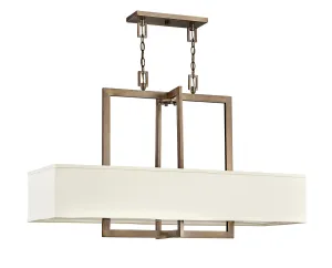 Hampton LED Chandelier in Brushed Bronze