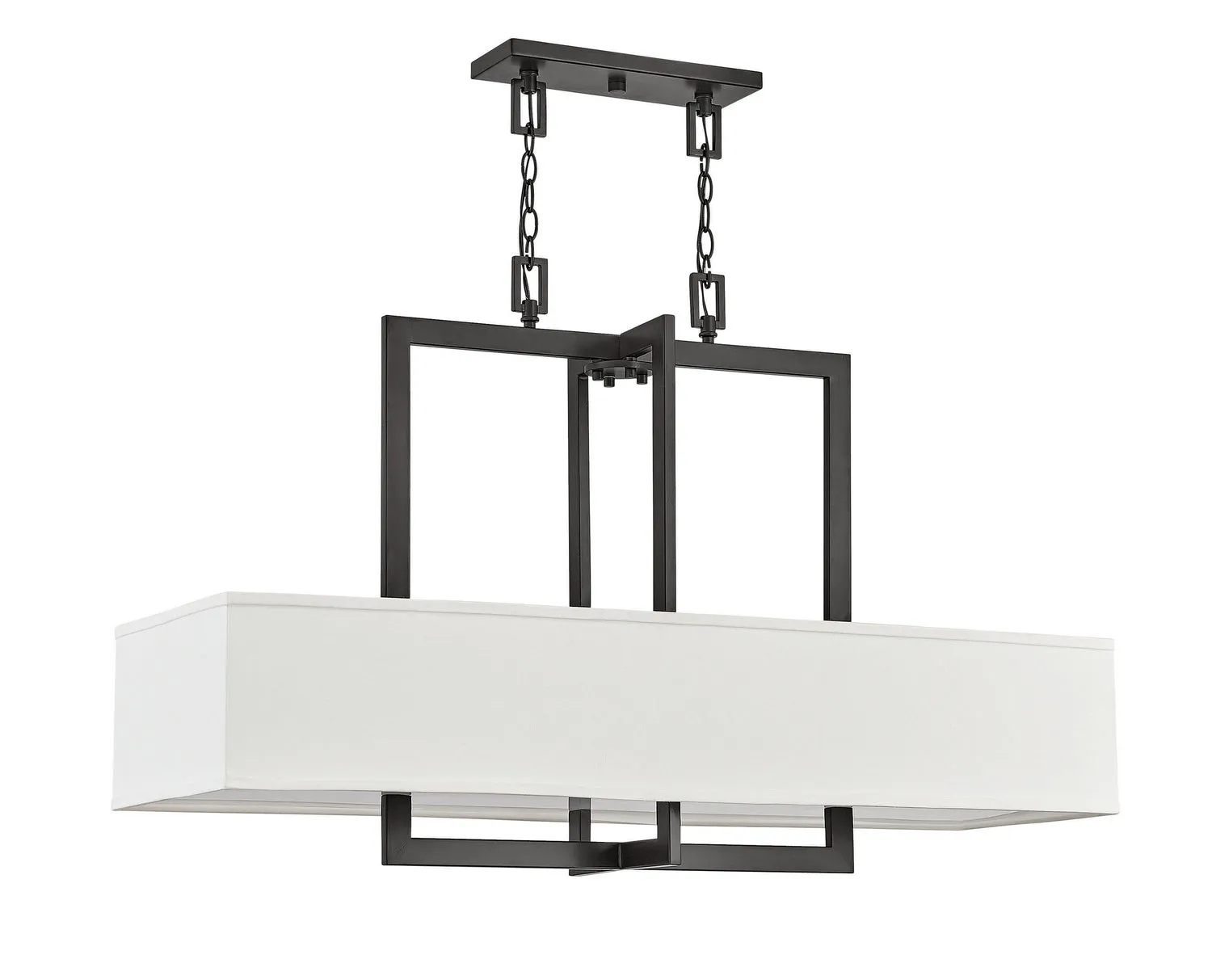 Hampton LED Chandelier in Buckeye Bronze
