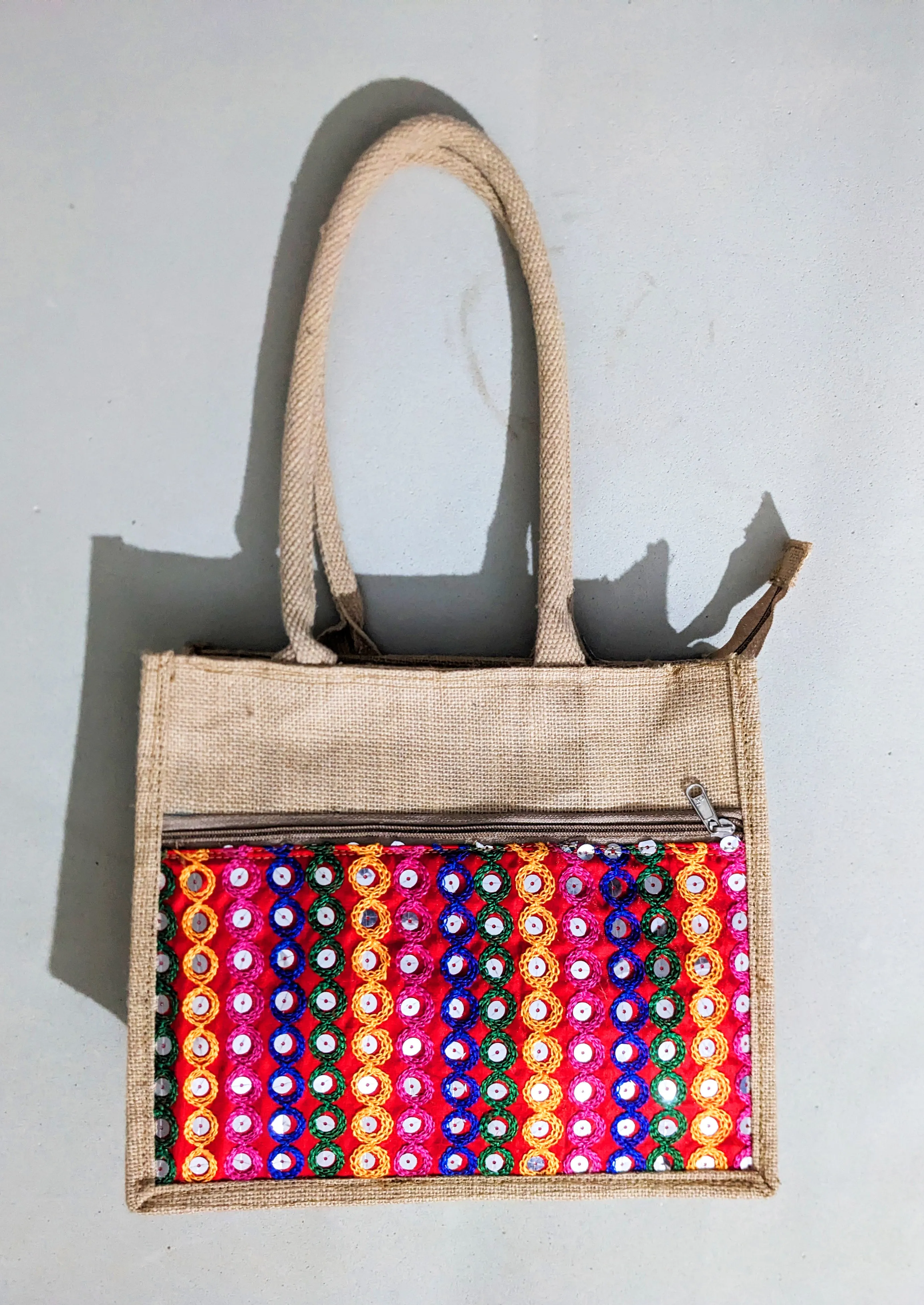 Handmakers Natural Jute Sling bags | Women's Handbag