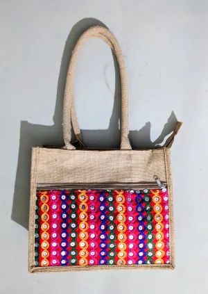 Handmakers Natural Jute Sling bags | Women's Handbag
