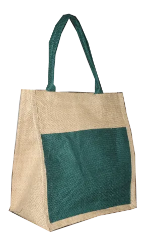 Handmakers Natural Zipper Jute Bag to Carry Tiffin , Bottle
