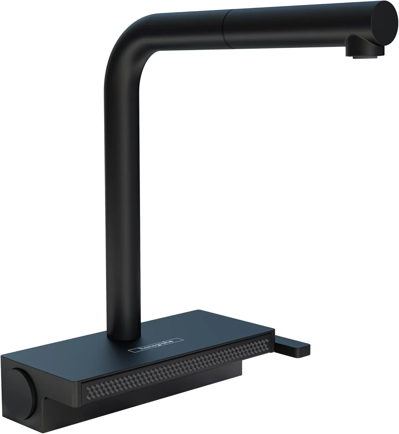 hansgrohe Aquno Select Black Single-Handle Kitchen Faucet, Kitchen Faucets with Pull Out Sprayer, Faucet for Kitchen Sink, Magnetic Docking Spray Head, Matte Black 73836671