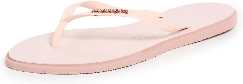 Havaianas Women's Slim Point Crocus Rose Sandals, Crocus Rose, Pink, 7-8 Medium US