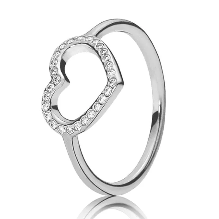 Hearts Of Halo Clover Rings