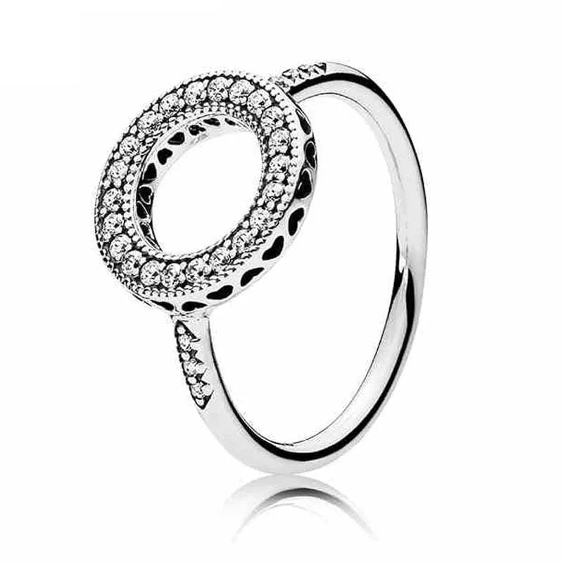 Hearts Of Halo Clover Rings