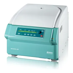 Hettich 460PLATEHS-BC Model Rotanta 460 High Speed Benchtop Centrifuge with Bio-Containment Lid, 12 Places, 90° Swing-Out, Microtiter, 115V