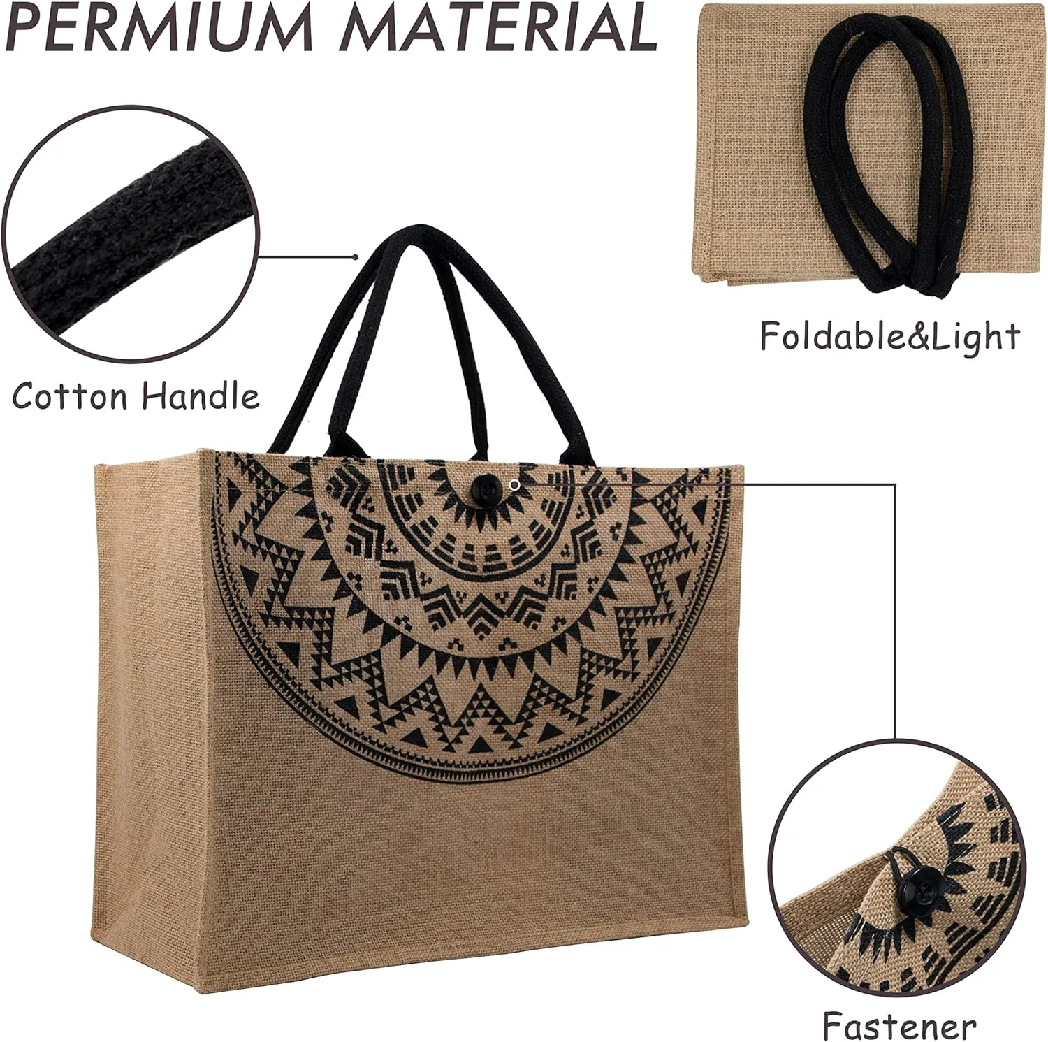 Hibala Woven Large Beach Bag Straw Bag Beach Tote Handmade Weaving Shoulder Bag Tassel Bag Handbag