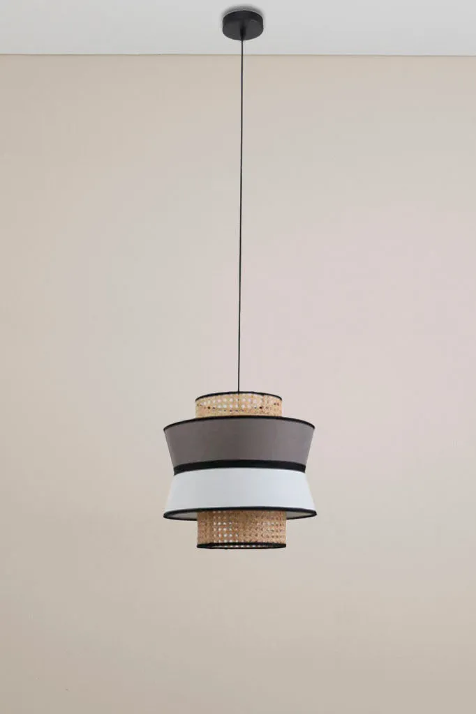 Hollywell Rattan Pendant Light