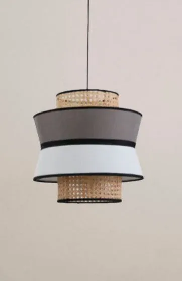 Hollywell Rattan Pendant Light