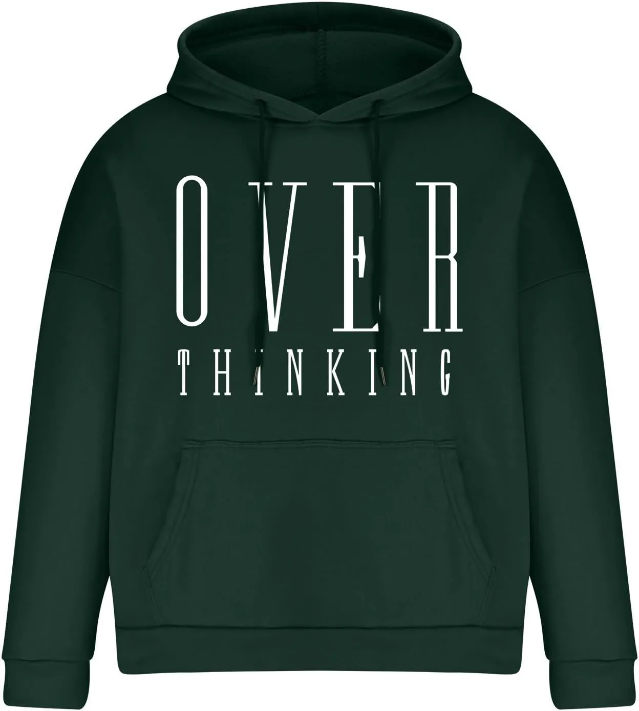 Hoodies for Men Pullover Mens Workout Hoodie Drawstring Graphic Print Pullover Casual Stylish Hooded Sweatshirts