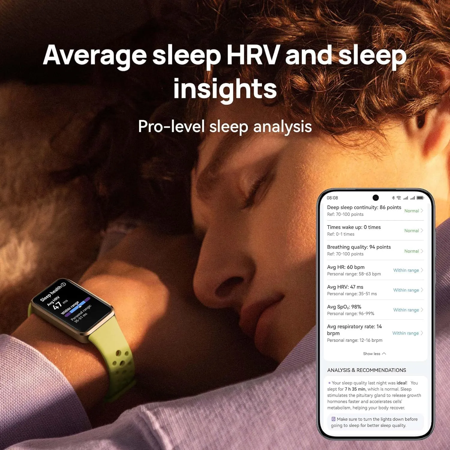 HUAWEI Band 10 Smartwatch with AI-Powered Fitness Monitoring, Pro-Level Sleep Analysis, Emotional Wellbeing Assistant,Streamlined Metallic Design,Fast Charging,iOS Android (Band 10, Matte Black)
