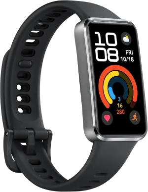 HUAWEI Band 10 Smartwatch with AI-Powered Fitness Monitoring, Pro-Level Sleep Analysis, Emotional Wellbeing Assistant,Streamlined Metallic Design,Fast Charging,iOS Android (Band 10, Matte Black)