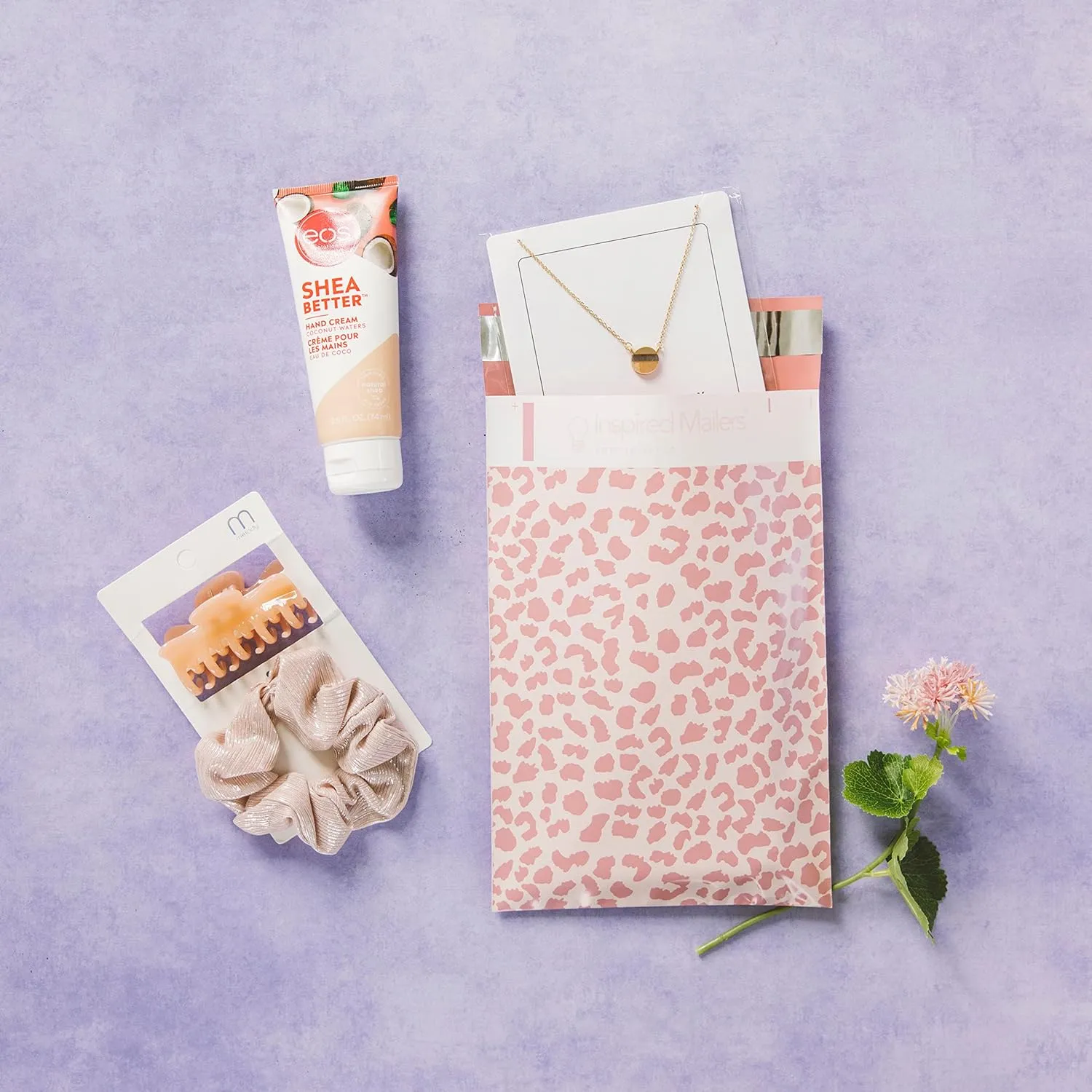 Inspired Mailers - Poly Mailers 6x9-100 Pack - Rose Gold Cheetah Mailers - Small Shipping Bags - Polymailers 6x9 - Small Package Bags - 6x9 Mailing Bags for Shipping