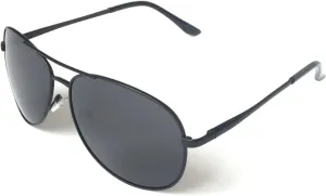 J S Premium Military Style Classic Aviator Sunglasses, Polarized, 100% UV protection for Men Women