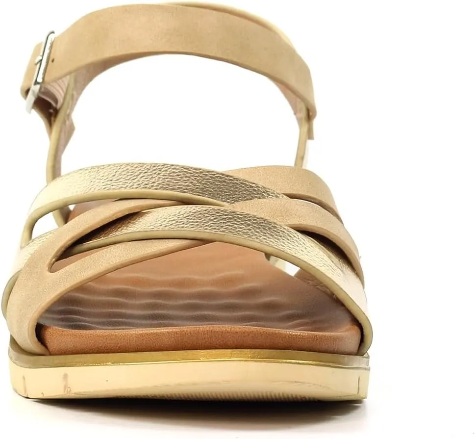Jane Gold Women's Sandals