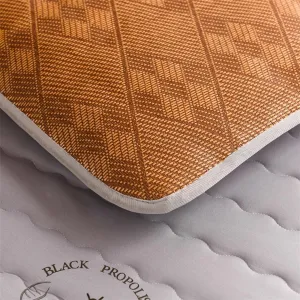 Japanese Rattan Futon Mattress,Rattan Dual-Purpose,Guest Mattress for Floor,Queen/King Size Futon,Roll Up Sleeping Mat,Thai Mat,Meditation Yoga Zen,Portable Travel Camping(B,Twin(39"X80"))