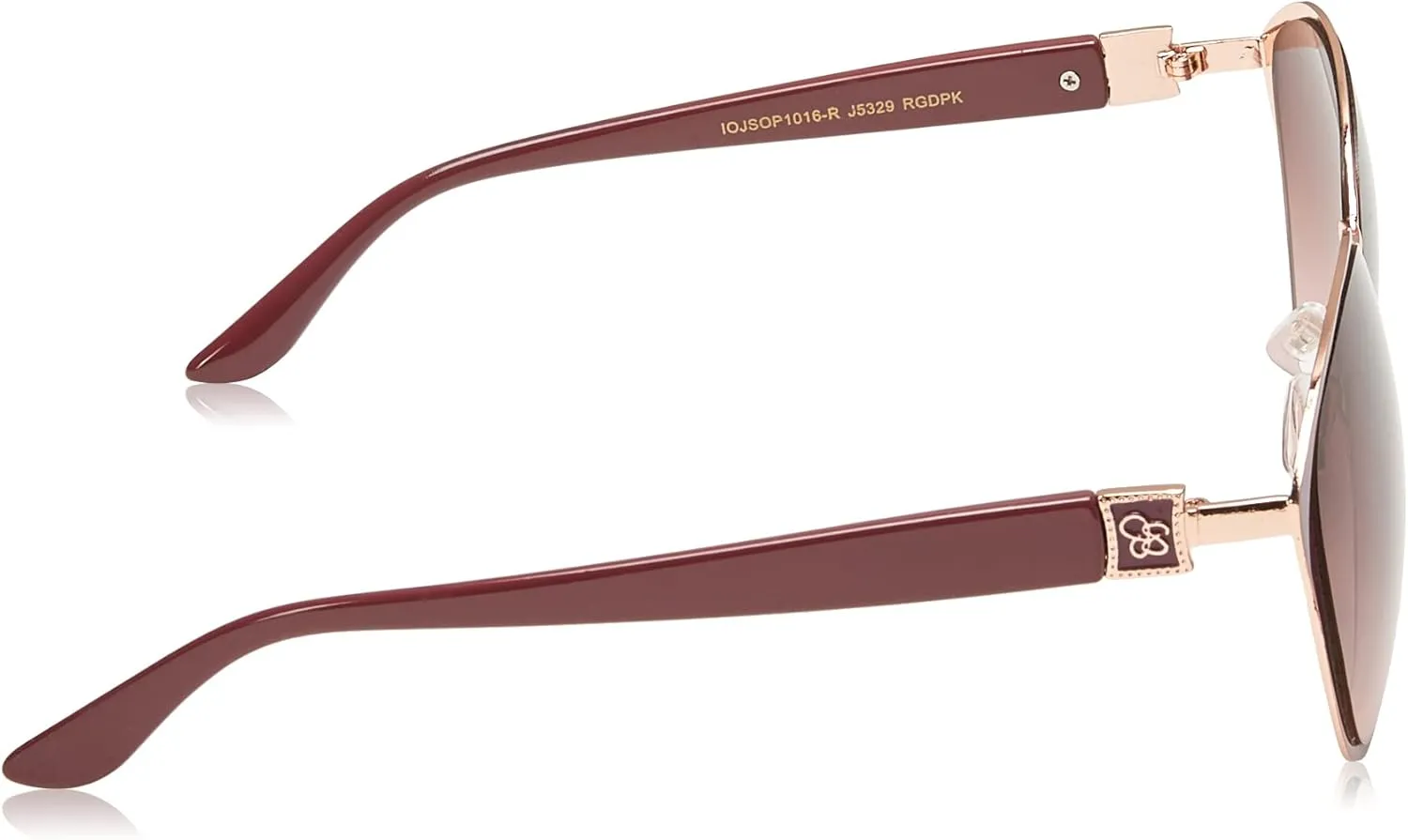 Jessica Simpson J5329 Chic Women's Metal Cat Eye Sunglasses with 100% Uv Protection. Glam Gifts for Her, 60 Mm