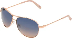 Jessica Simpson Women's J106 Iconic Metal Aviator Pilot Sunglasses with UV400 Protection