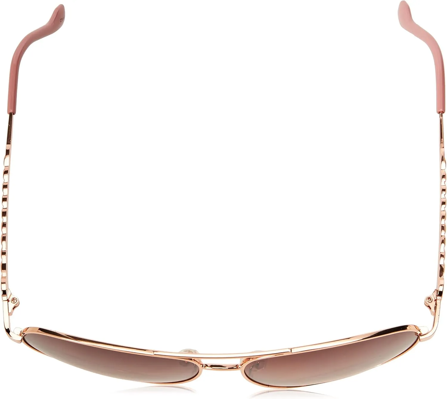 Jessica Simpson Women's J5702 Elegant Metal Aviator Pilot Sunglasses with UV400 Protection