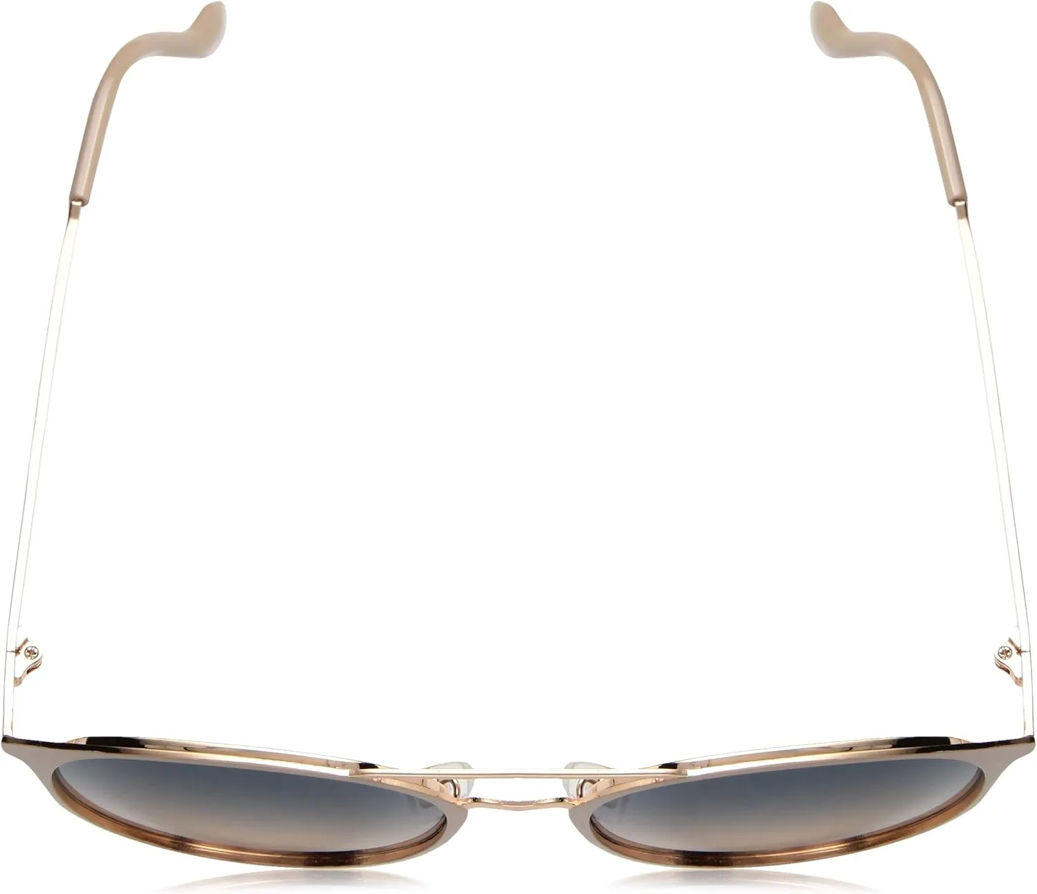 Jessica Simpson Women's J6222 Vintage Metal Round Sunglasses