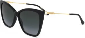 JIMMY CHOO Butterfly Seba Sunglasses 8079O Black/Gold 58mm