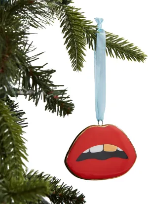 Jonathan Adler Lips Ornament