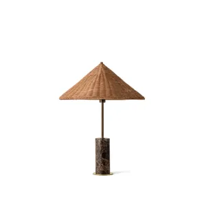 Jute Marble Table Lamp