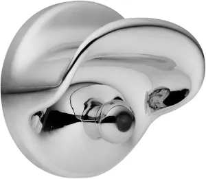 Kartell Wall Clothes Hook by Olaf Von Bohr, Pack of 2, Metallic Chrome