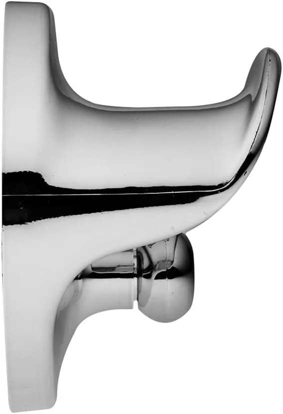 Kartell Wall Clothes Hook by Olaf Von Bohr, Pack of 2, Metallic Chrome
