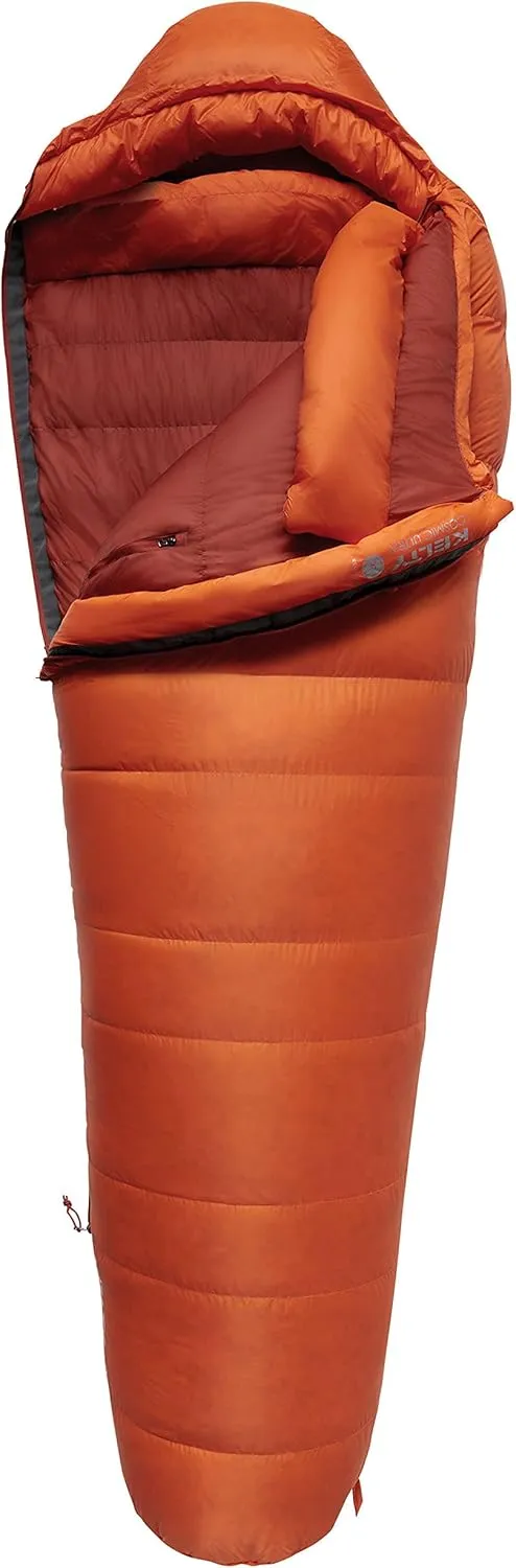 Kelty Cosmic 0 Ultra 4 Season Down Mummy Sleeping Bag, Winter Camping Backpacking Sleep System, 800 Fill Dridown