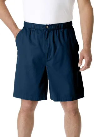 KingSize Knockarounds 8" Full Elastic Plain Front Shorts