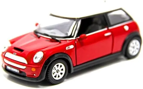 KINSMART Mini Cooper S 5inch 1:28 Scale Die Cast Metal Model Toy Cars (-SetOf4)