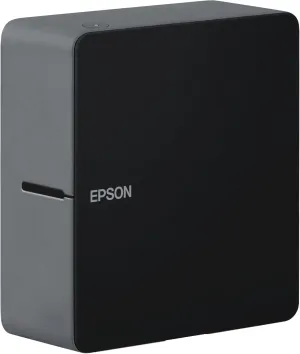 LABELWORKS Epson LW-C610PX-BLK Premium Portable Bluetooth Label Machine Printer – Create Sticker Labels for Crafts and Organization, Ideal for Small Business, Designer Tape Supported, App Compatible