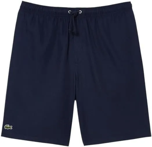 Lacoste Men's Sport Tennis Solid Diamond Weave Shorts