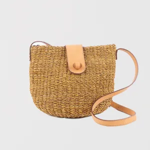 Large Seagrass Dark Handbag