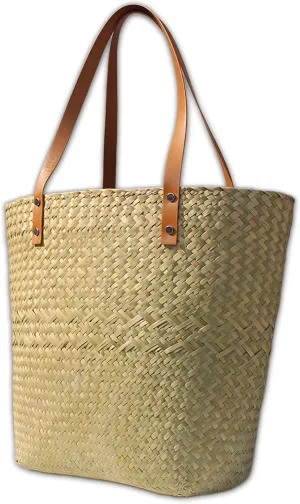 Large Straw Beach Tote Bag Straw Shoulder Bags for Women, Natural Woven Handbag No Lining Summer Purse for Vacation