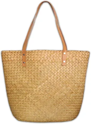 Large Straw Beach Tote Bag Straw Shoulder Bags for Women, Natural Woven Handbag No Lining Summer Purse for Vacation
