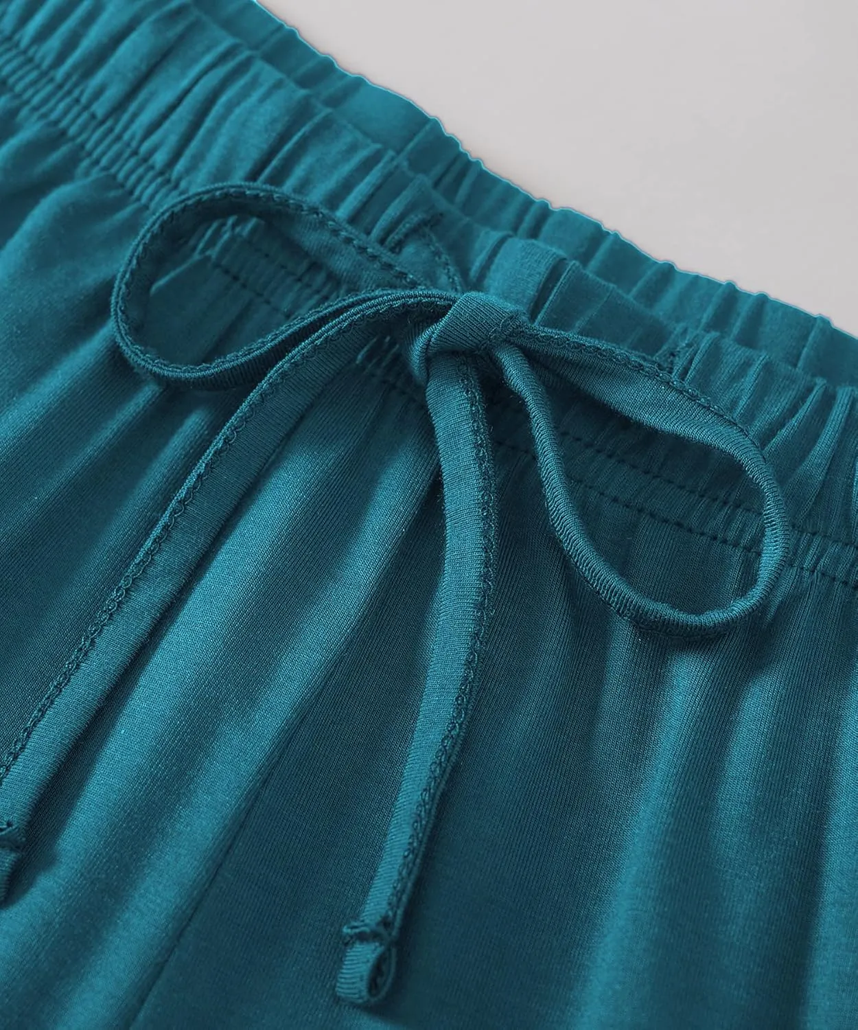 Latuza Women's Viscose Pajama Bottoms Sleep Shorts with Pockets