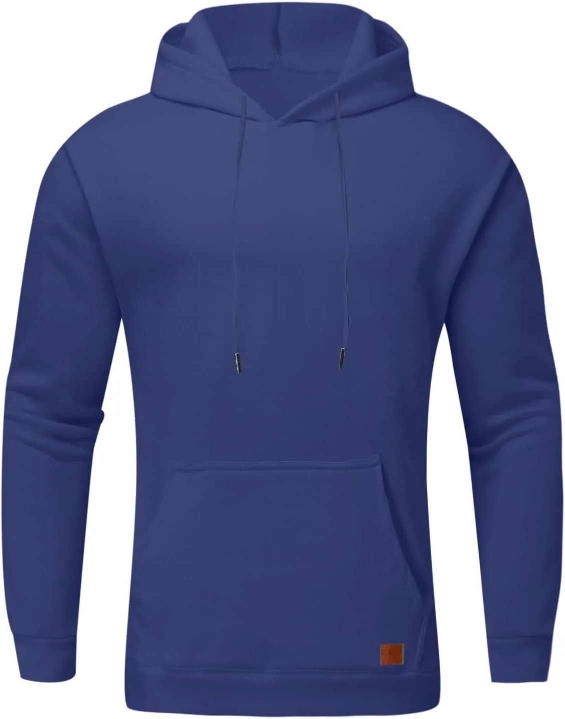 LCMTWX Men Hoodies And Winter Casual Loose Solid Hooded Sweater Top Drawstring Men's Hooded Sweatshirt Cotton Sweatshirt