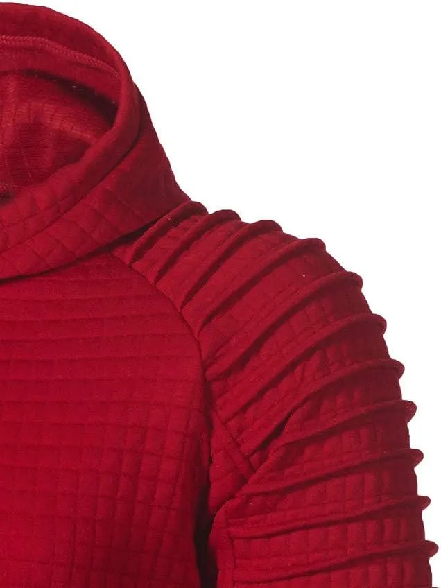 LCMTWX Men Hoodies Casual Hoodies for Men Jacket Casual Stitching Hooded Zipper Sweaters Coat Loose Warm Winter Jacket
