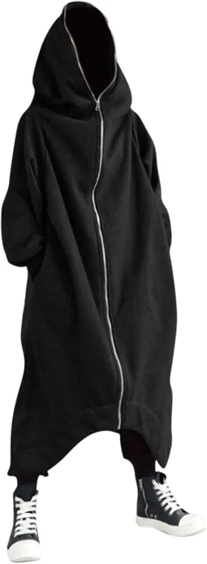 LCMTWX Men Hoodies Casual Hoodies for Men Solid Hooded Sweater Top Full Zip Long Sleeve Sweatshirt With Zip Pockets Men