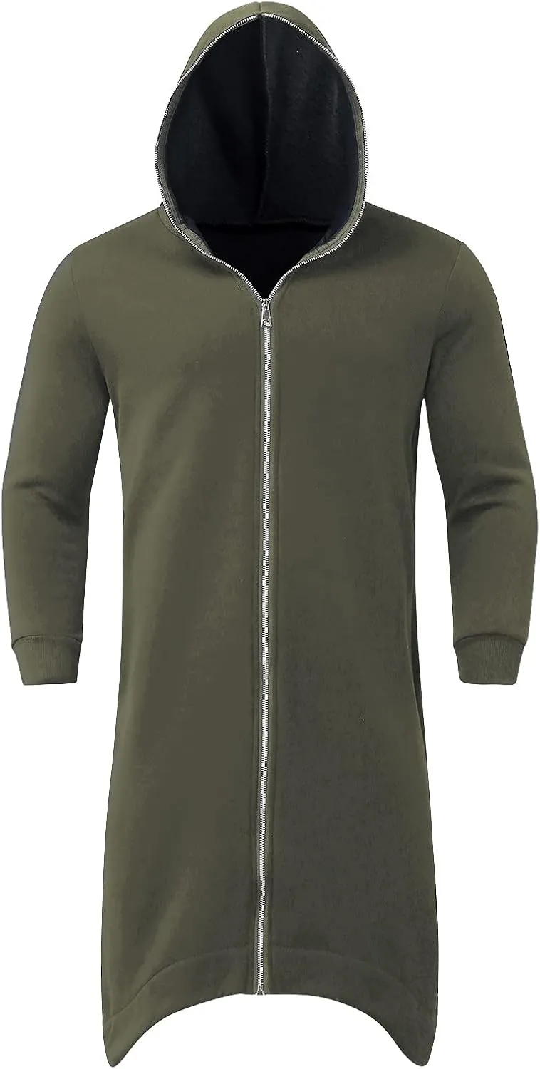 LCMTWX Men's Hooded Fleece Sweatshirt Loose Plus Size Hooded Pullover Sweater Sports Hooded Jacket Novelty Printed Hooded