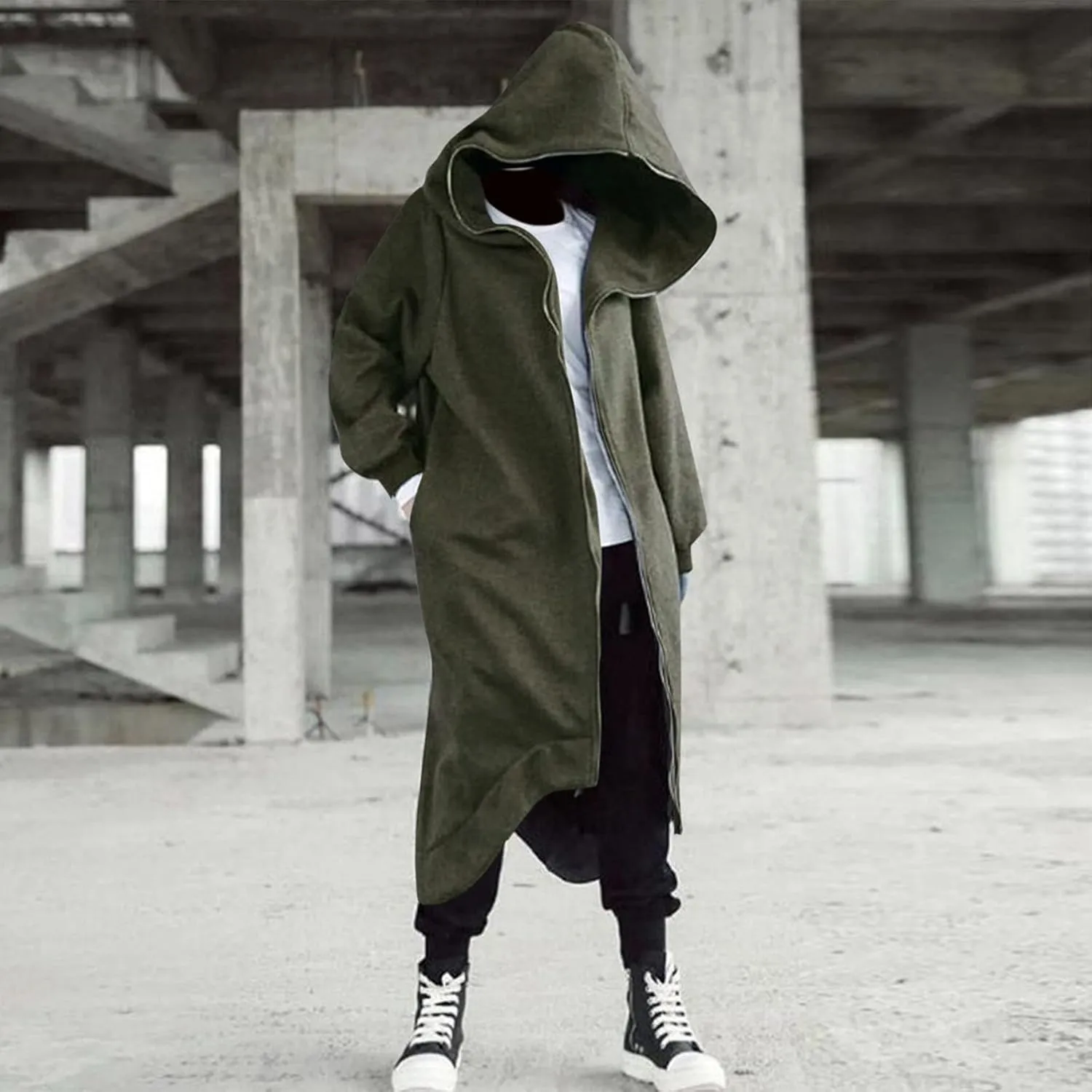 LCMTWX Men's Hooded Fleece Sweatshirt Loose Plus Size Hooded Pullover Sweater Sports Hooded Jacket Novelty Printed Hooded