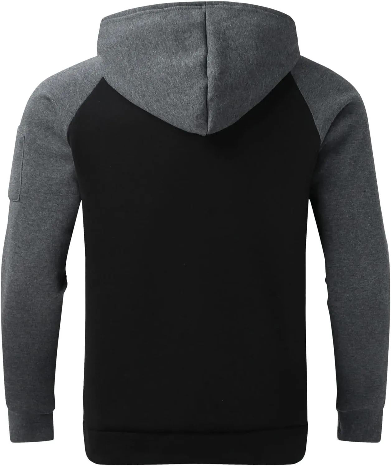 LCMTWX Mens Hoodies And Winter Fashion Coat Jackets Casual Stitching Hooded Zipper Sweater Pullover Hooded Sweatshirt for