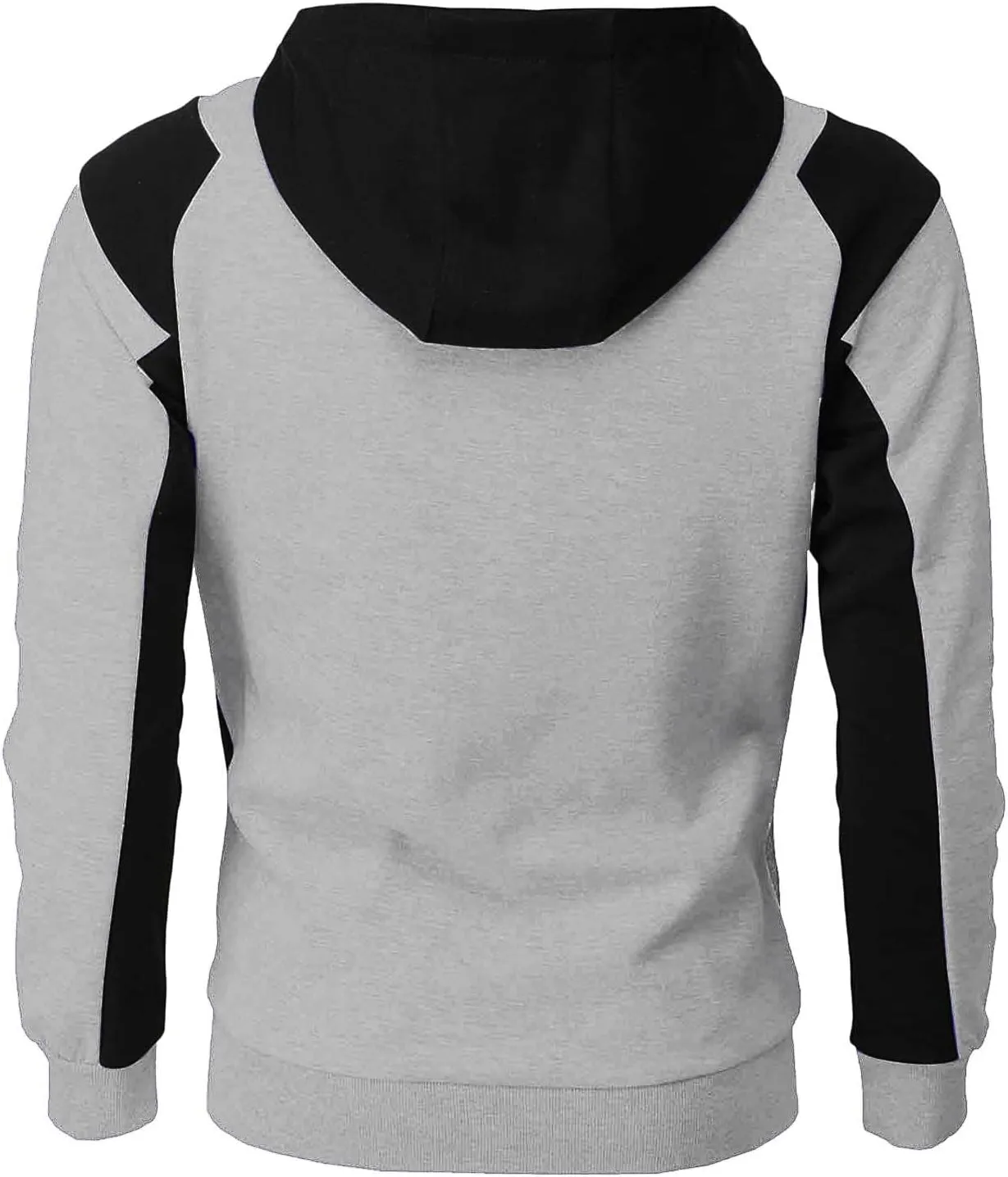 LCMTWX Mens Hoodies Pullover Splicing Large Size Sweater Jacket Heavyweight Fleece Hoodie Fleece Zip Hoodie Sweatshirt