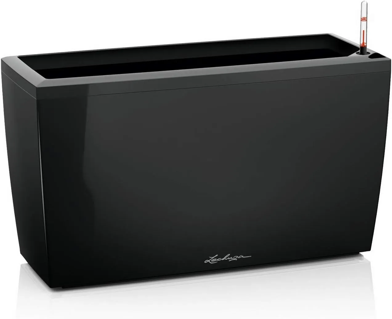 Lechuza CARARO Premium Black high Gloss 18809