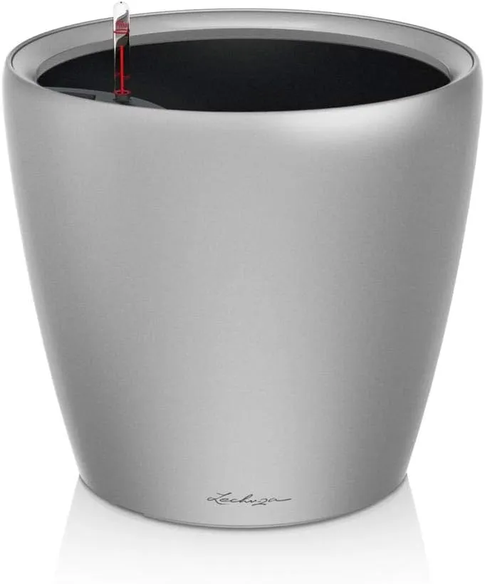 Lechuza Classico Premium LS 43 Silver Metallic 16088