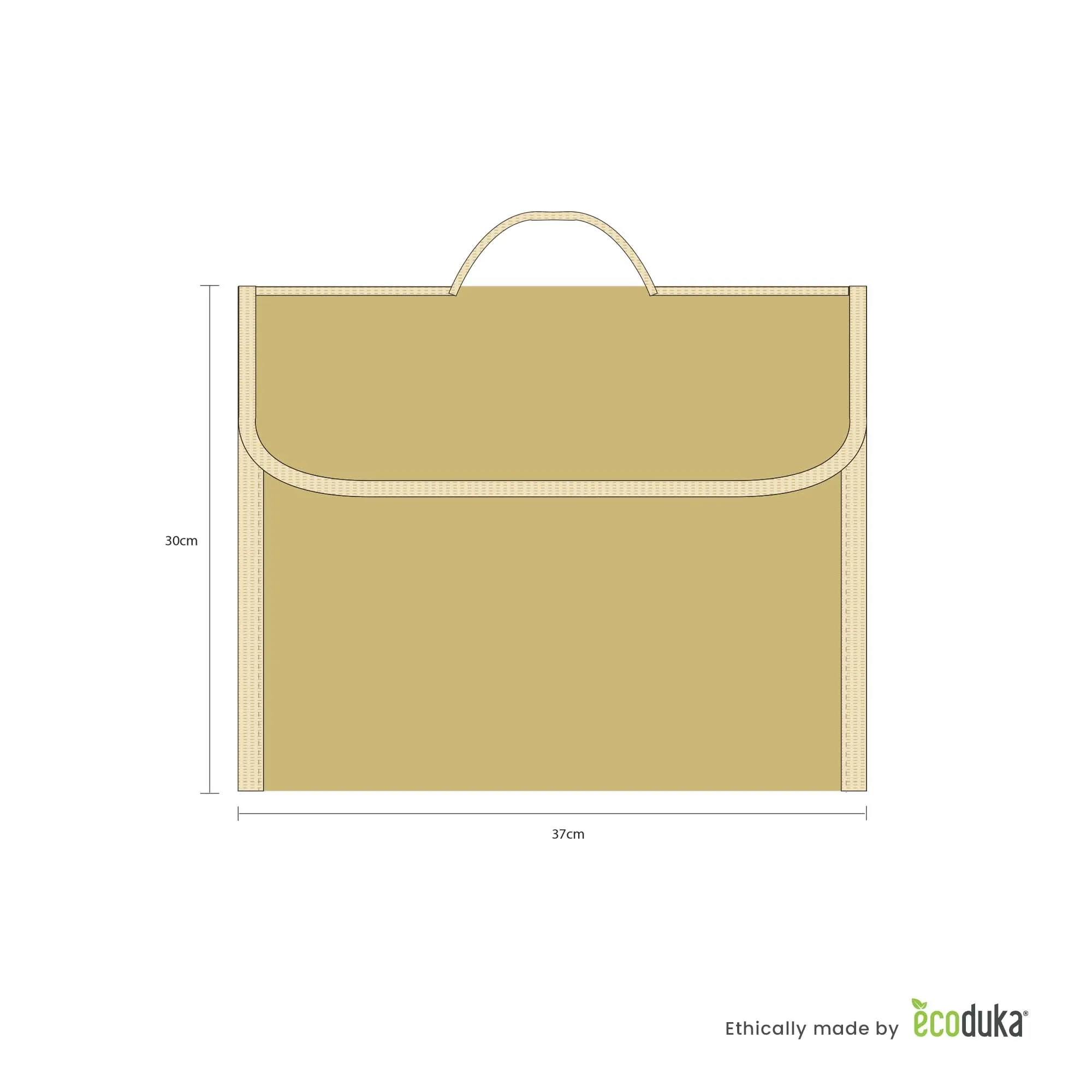 Leti Jute Book Bag