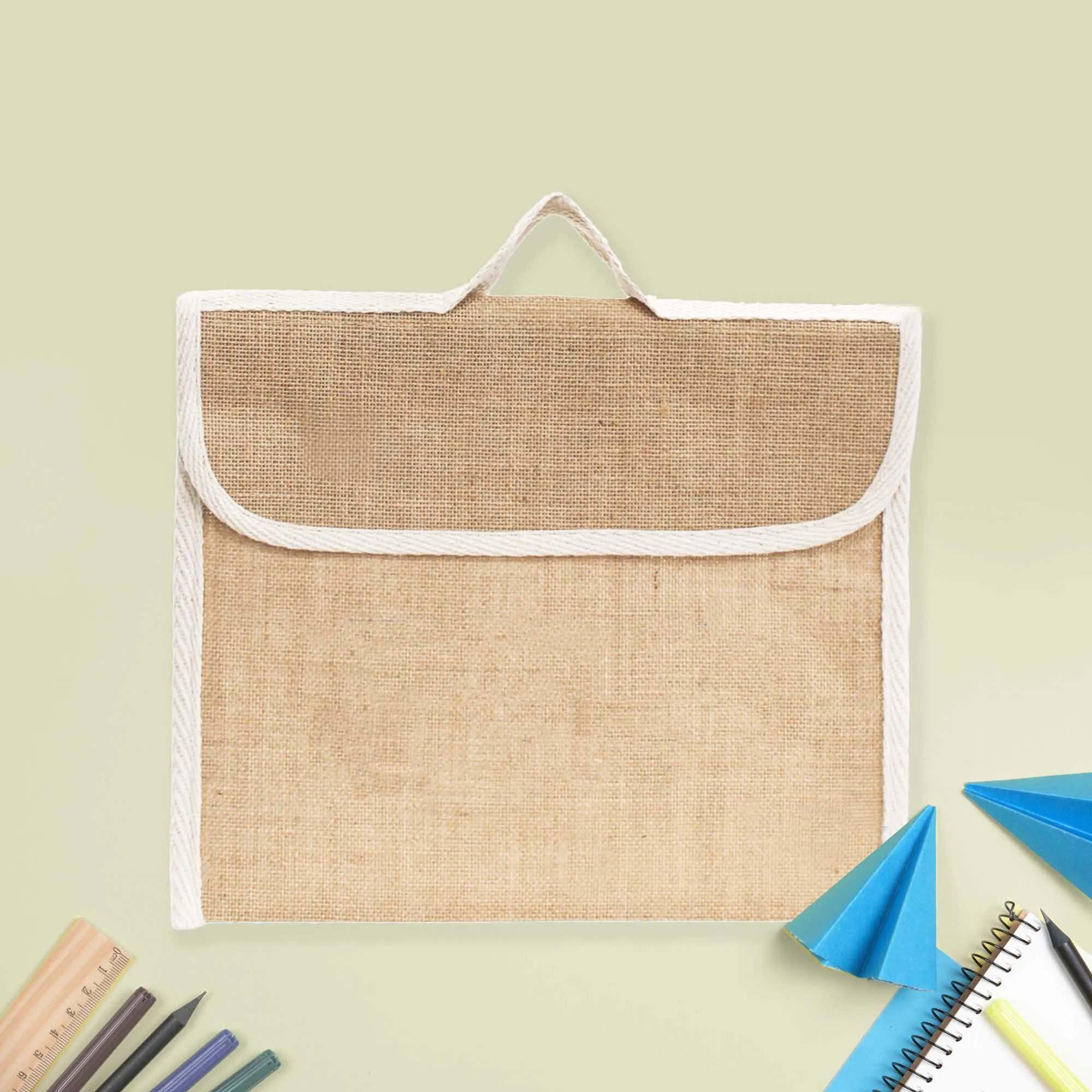 Leti Jute Book Bag